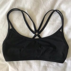 Black Lululemon Sports Bra